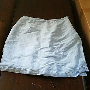 Ladies light blue skort