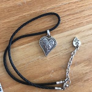Brighton Ophelia necklace & sterling silver heart