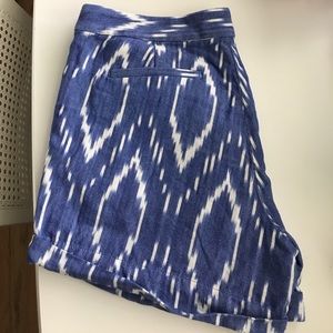 J Crew Patterned Shorts
