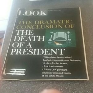 Iconic 1960s JFK LIFE & LOOK magazine