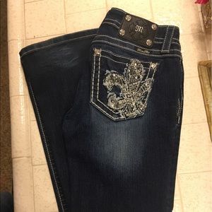MISS ME Size 28 x 34 inseam Bootcut Jeans