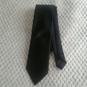 Black Hand- Made Grenadine Tie