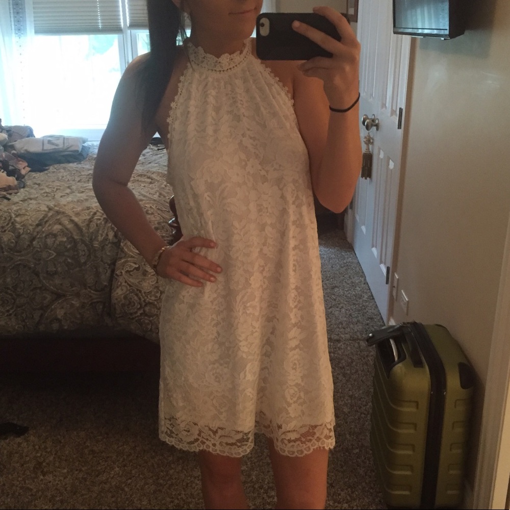 NWOT Lace white dress Altar'd State