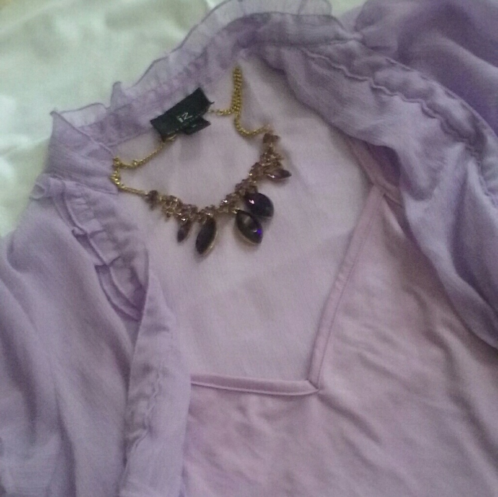 Lavender shirt