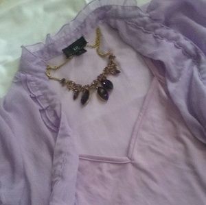 Lavender shirt