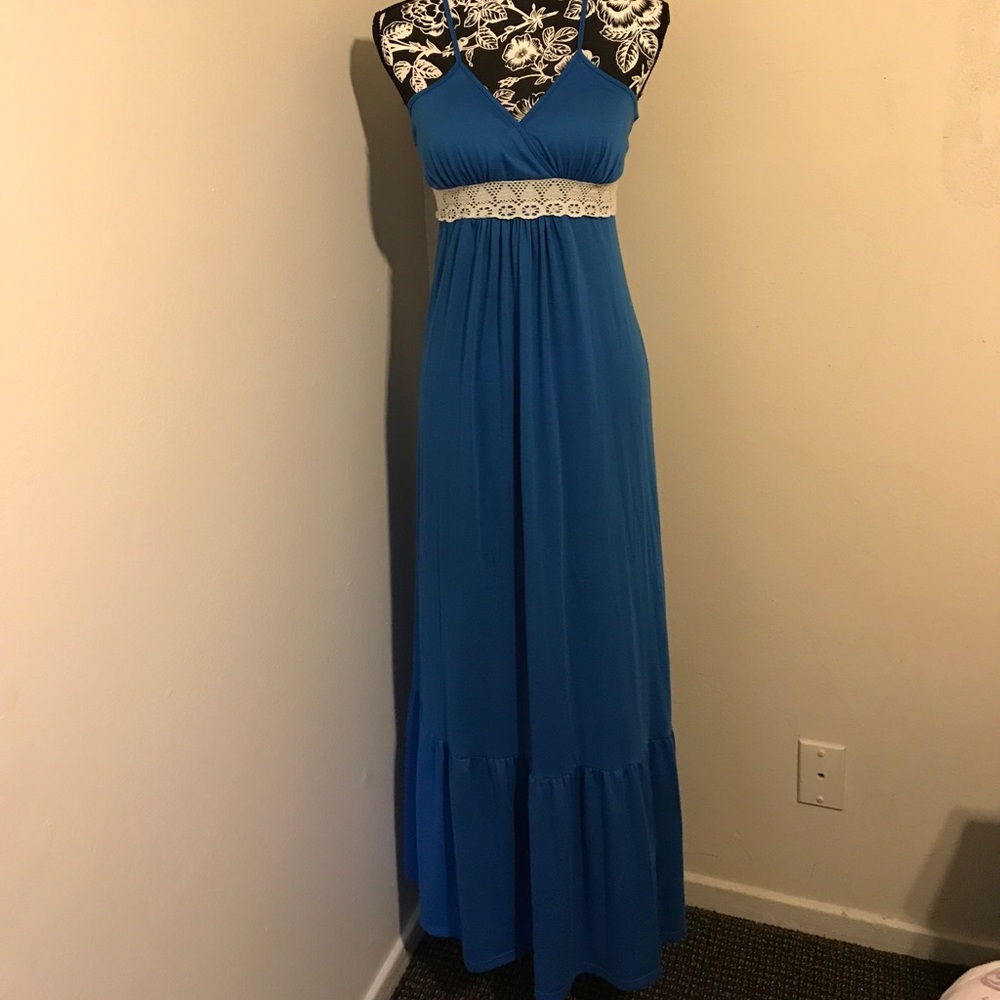 Maxi Blue Dress