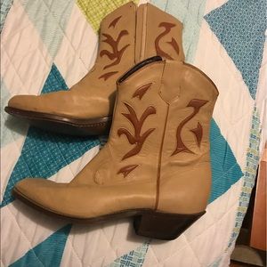 Ankle cowgirl boots