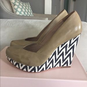 Ella Moss nude/ multi color wedge