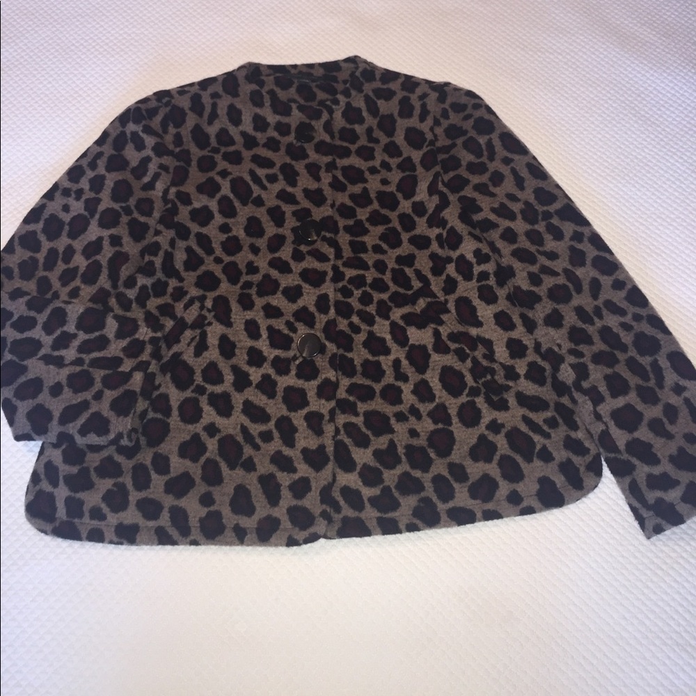 Ann Taylor Leopard Jacket
