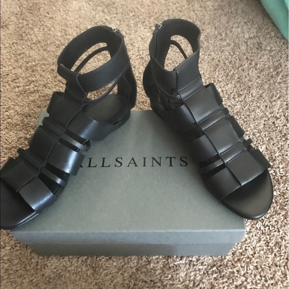 All Saints Shoes - Brand new All Saints black sandals