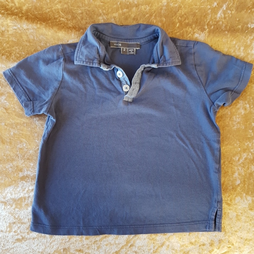 Vince Blue Polo