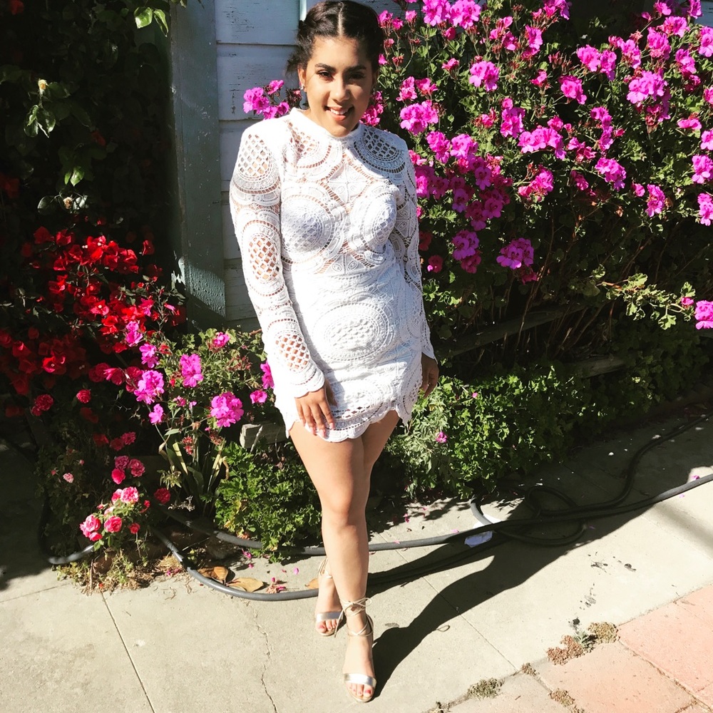 White dress