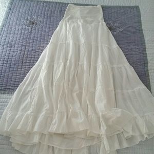 Motherhood boho maxi skirt