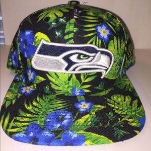New Era Seattle Seahawks Floral Snapback