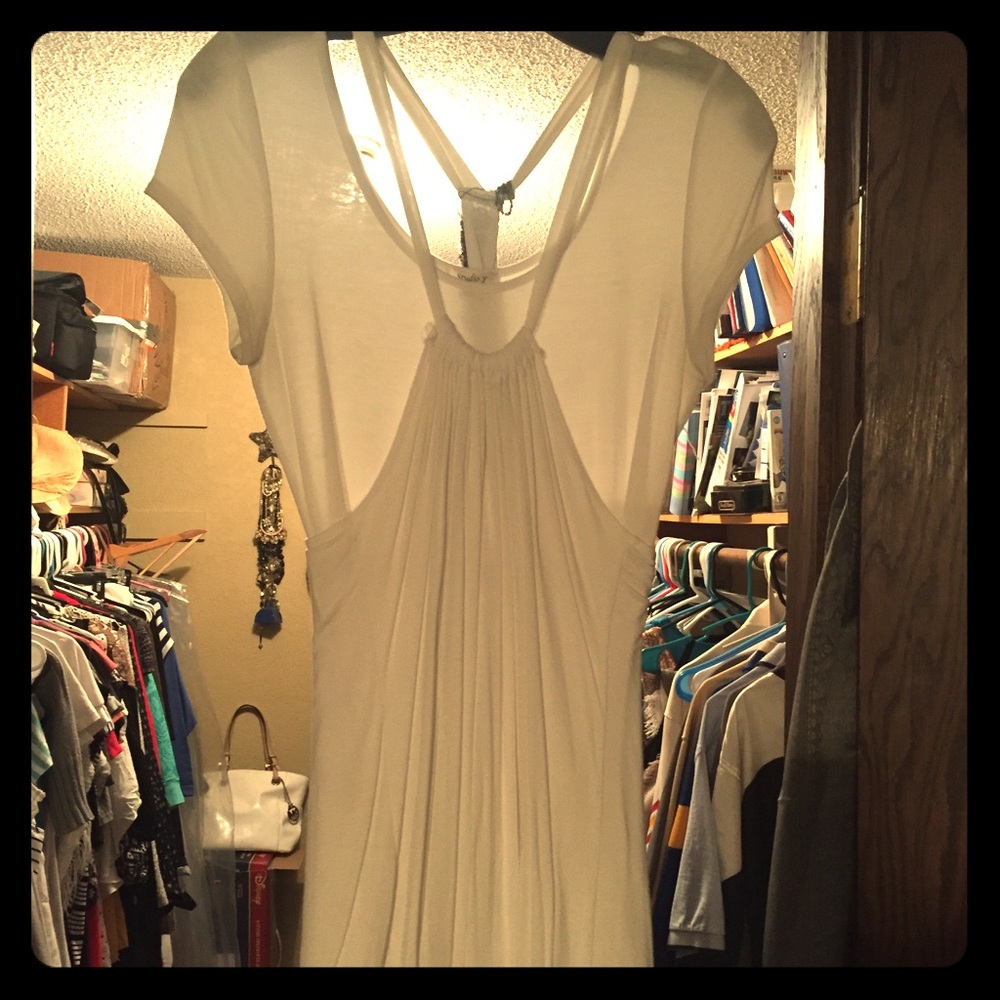 Longer white shirt!