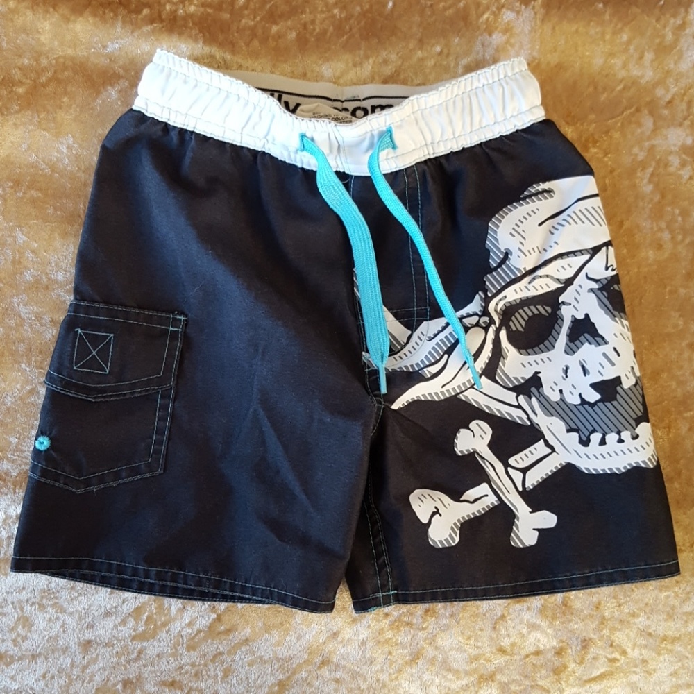 Pirate swim trunks