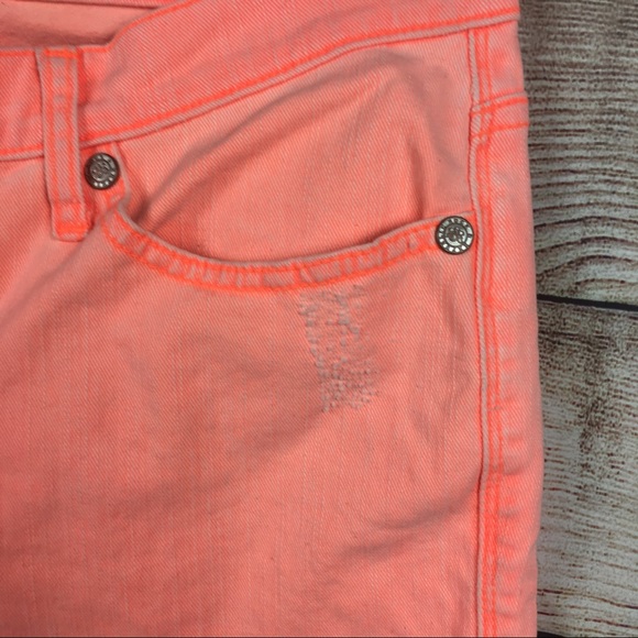 NWOT ROCK & REPUBLIC Womens Skinny Ankle Orange 6 - Picture 5 of 7