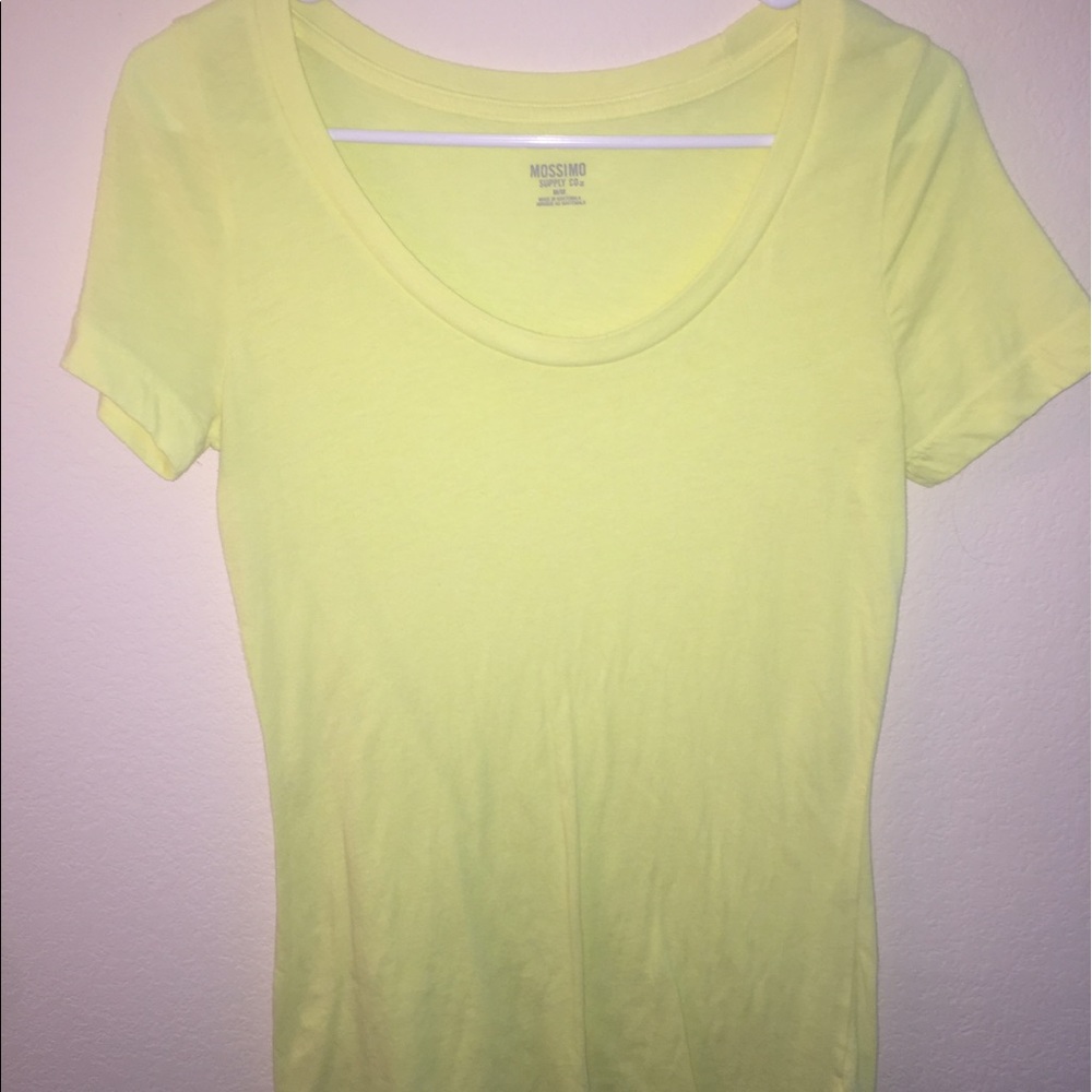 Neon yellow T