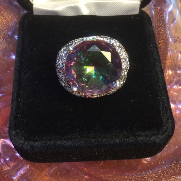 Gems & Minerals Jewelry - Moonlight Mystic Topaz Ring