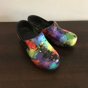 Paint splatter Dansko