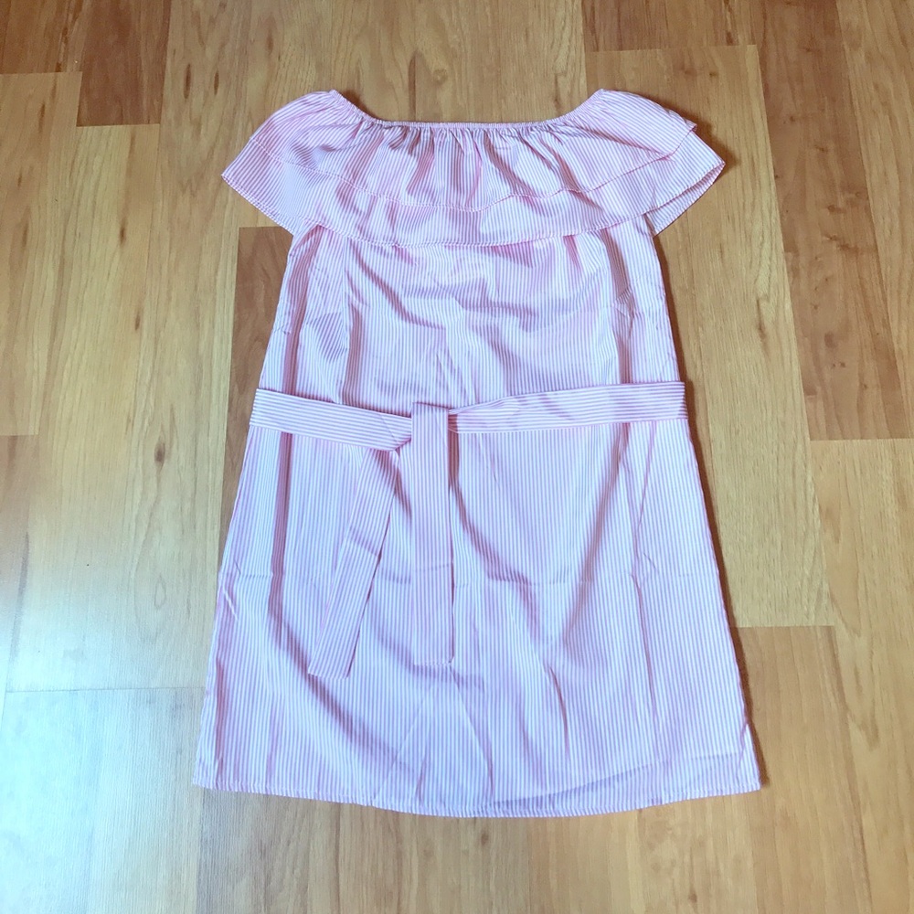 Off the shoulder mini dress
