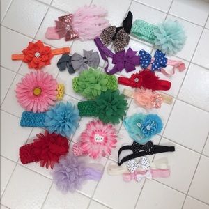 Baby girl headband collection