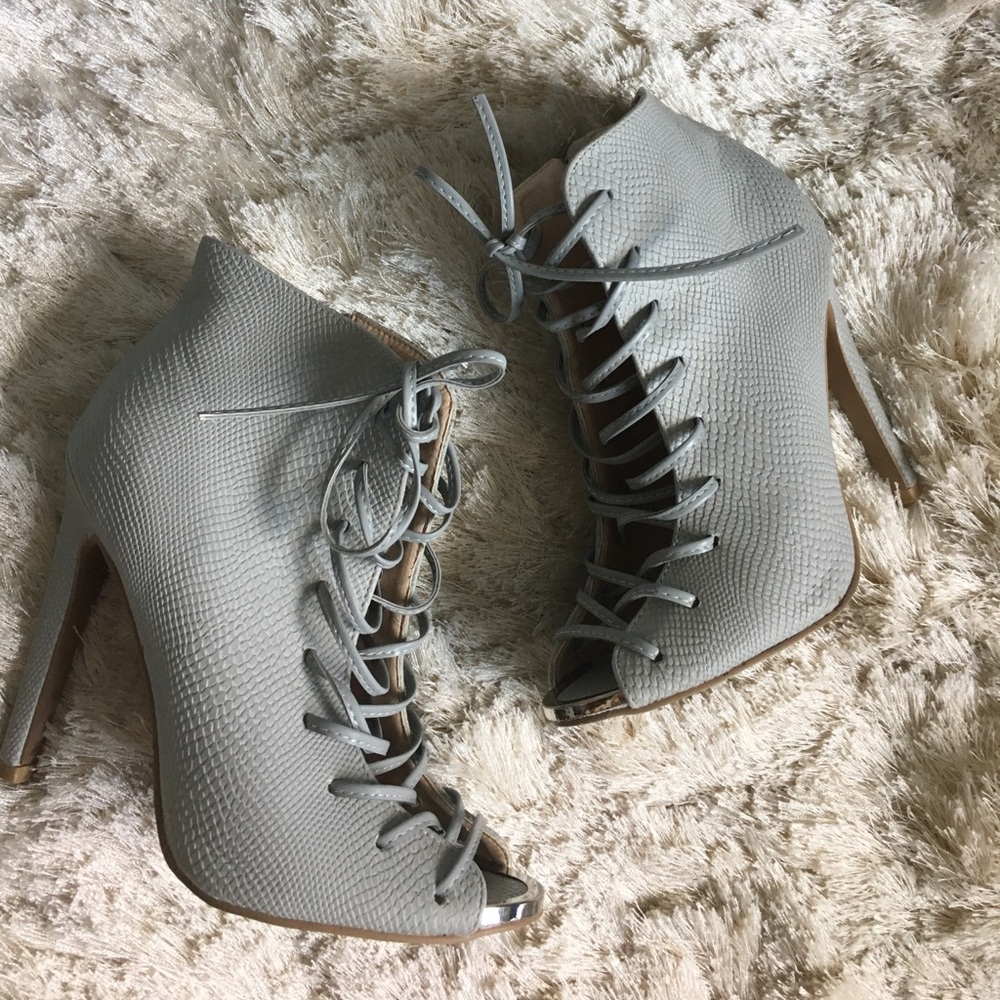 Grey Booties
