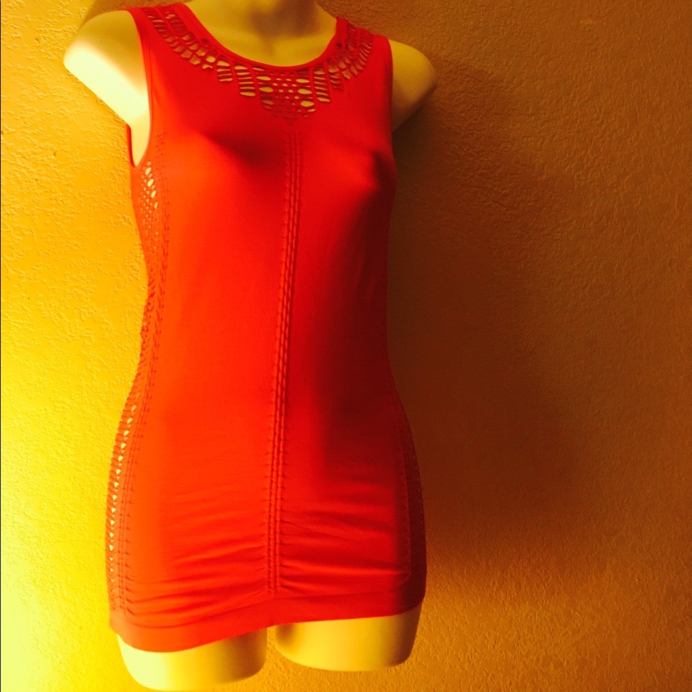 Red Stretchy Dress