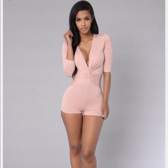 Pink Romper - Picture 1 of 4