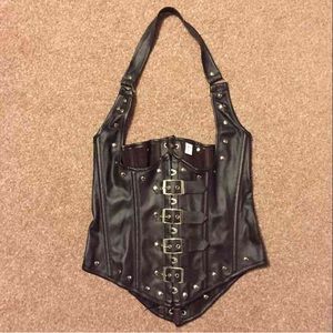 Underbust halter fashion corset- sz M