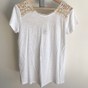 Ann Taylor | Cotton Lace Top