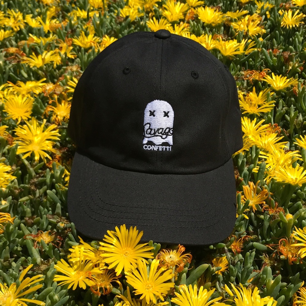 Savage Confetti Sunny Daze Black Dad Hat