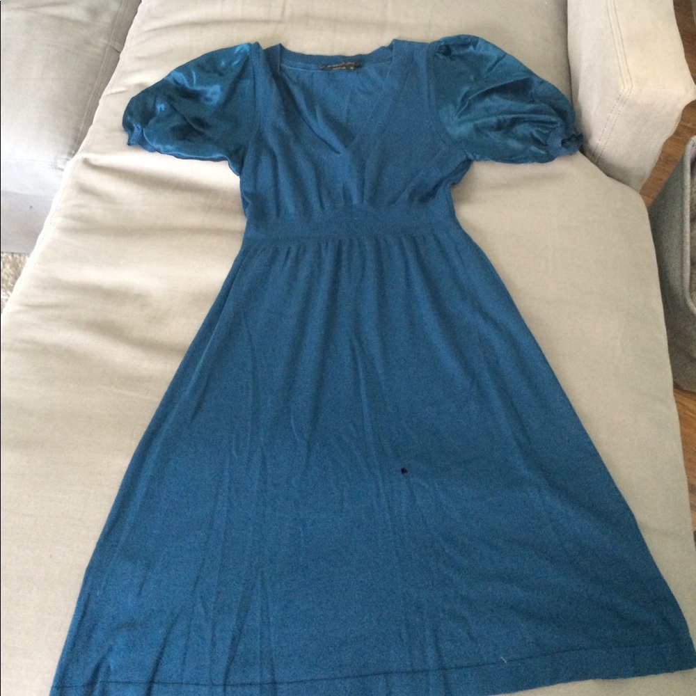 Teal elegant dress
