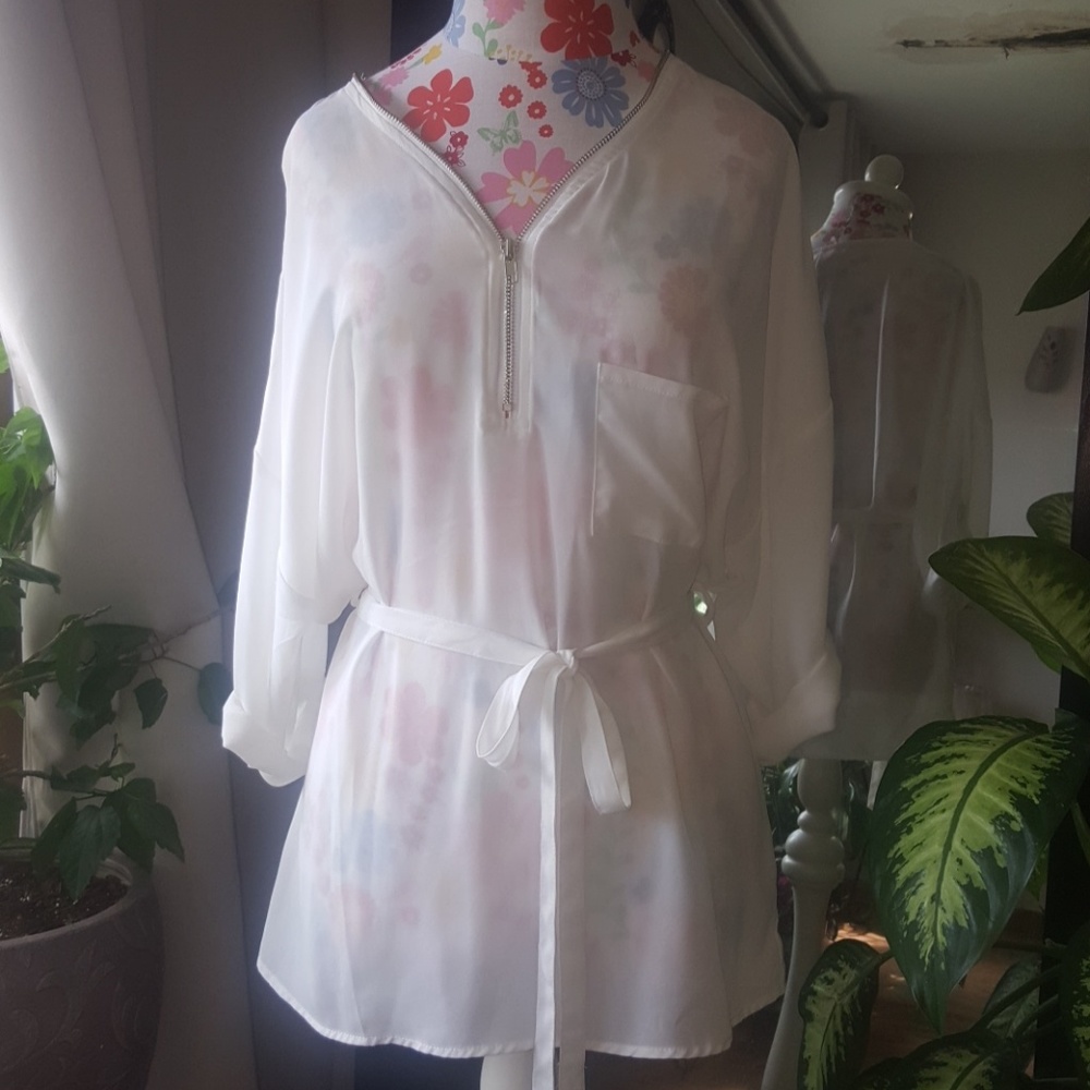 Ivory blouse