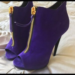 Authentic Giuseppe Zanotti Peeped Toe Booties