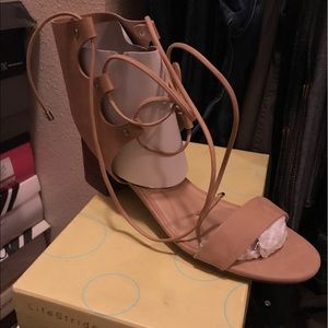 Brand new tie up sandal