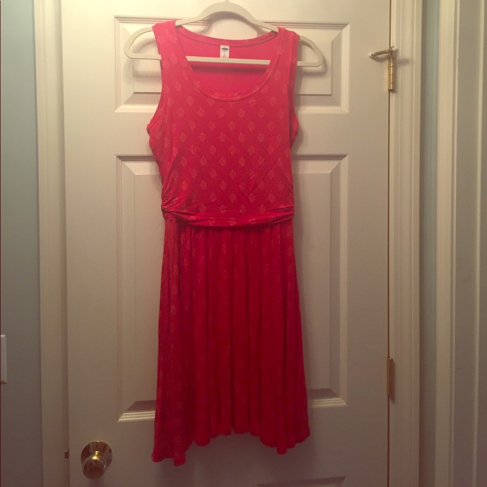 Old Navy red tank dress