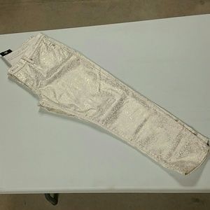 Rock & Republic Foil Print Capri