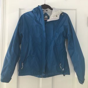 Blue Nike Fit Storm Rain Jacket