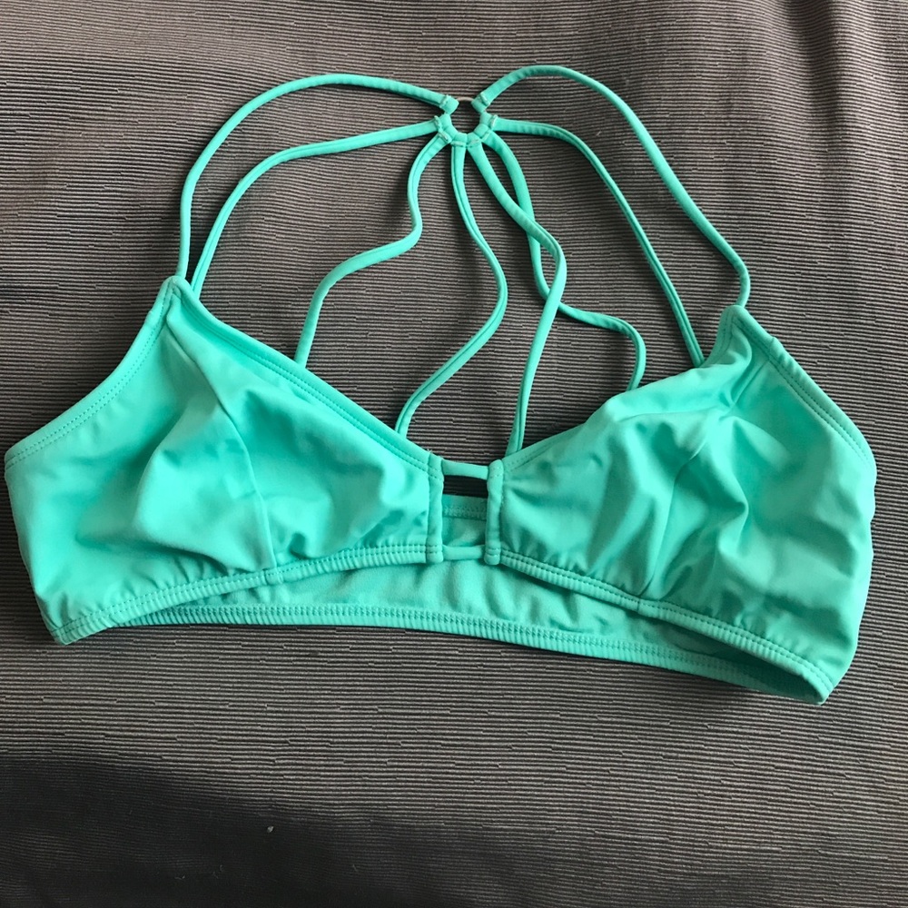 Turquoise Bikini Top