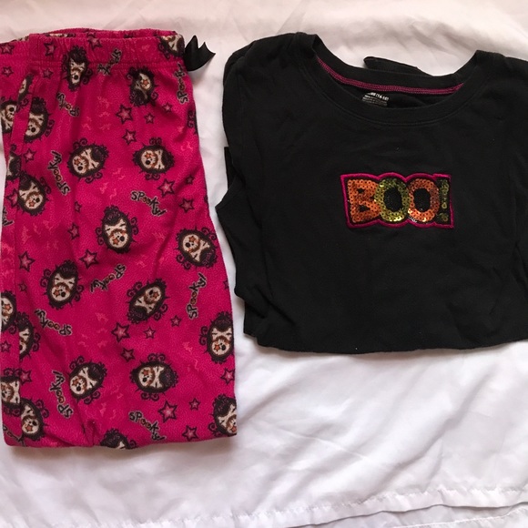 CLOSET CLOSING 3 Pairs of GIRLS Pajamas - Picture 4 of 8