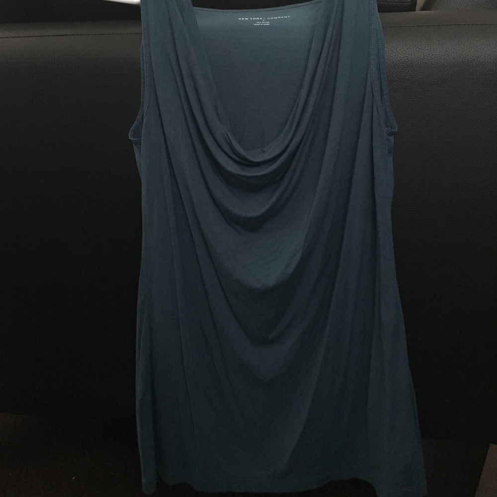 ✨NY&Co Elegant Tank – Teal✨