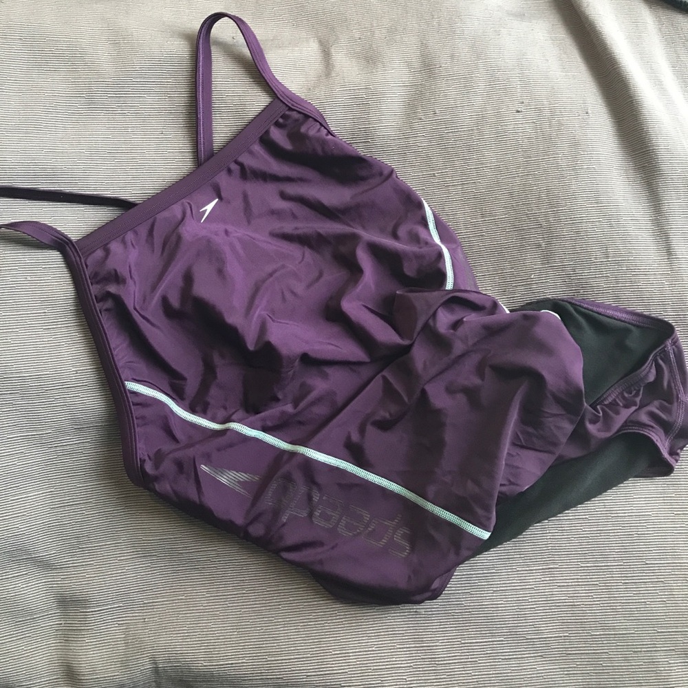 Purple Speedo One Piece