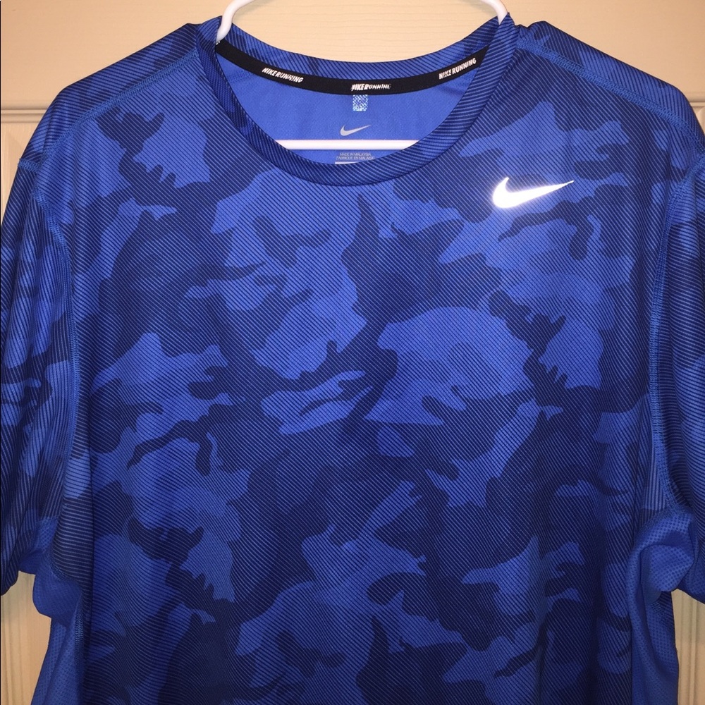Nike Running Camo Shirt