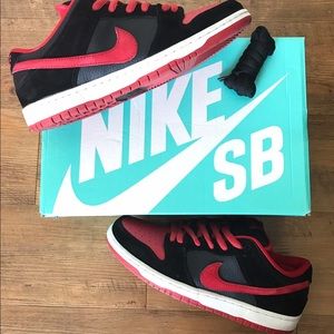 NIKE SB Dunk Low - "BRED" - FINAL PRICE!