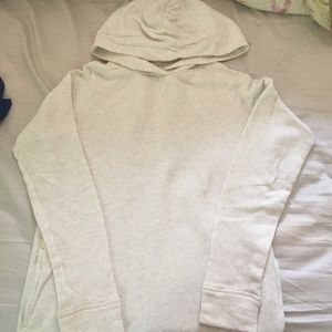 JCrew hooded sweatshirt.