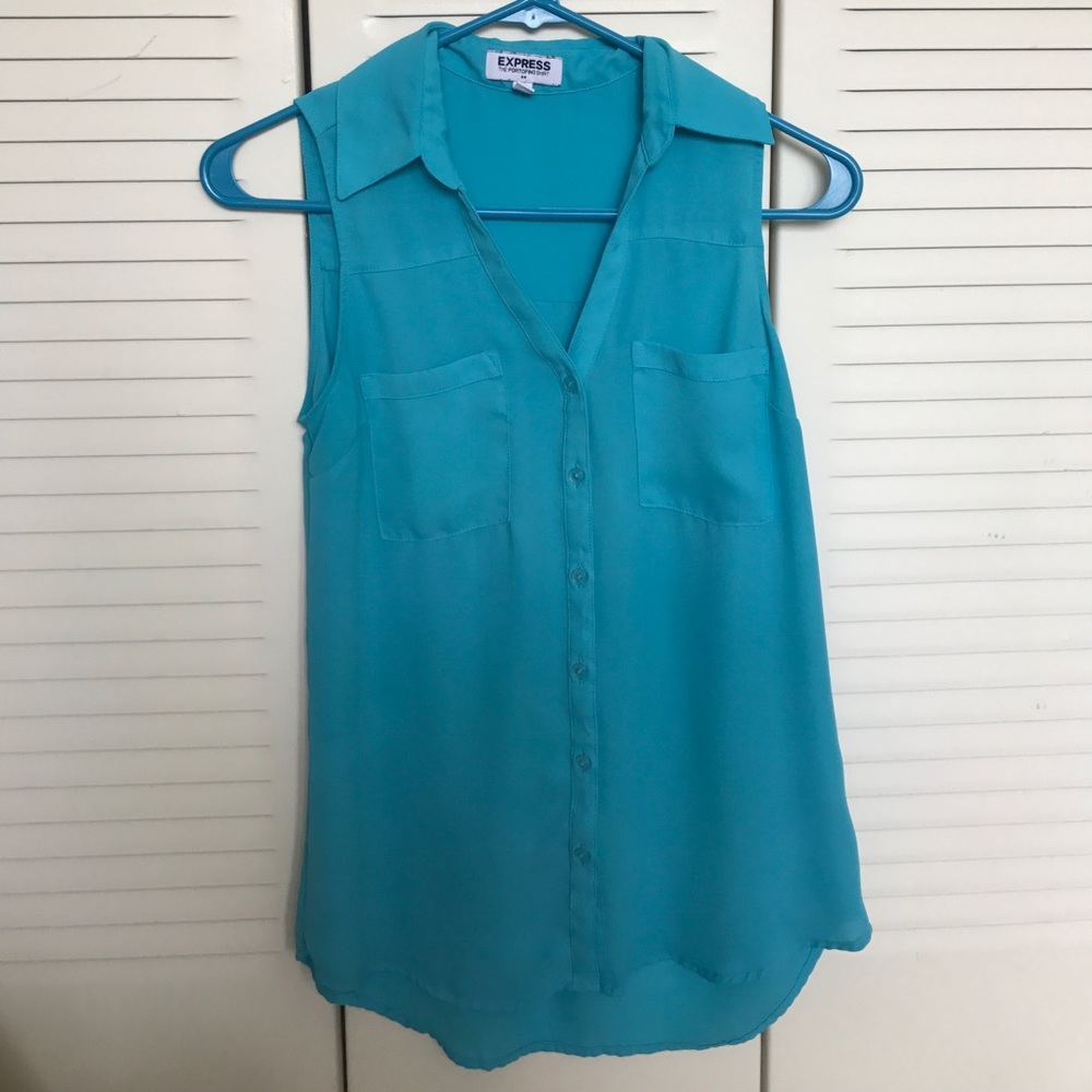 Express Teal Portifino Shirt