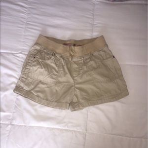 Girls Khaki Shorts