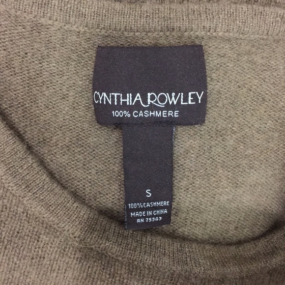 [ cynthia rowley ] green cashmere sweater dolman - Picture 8 of 8