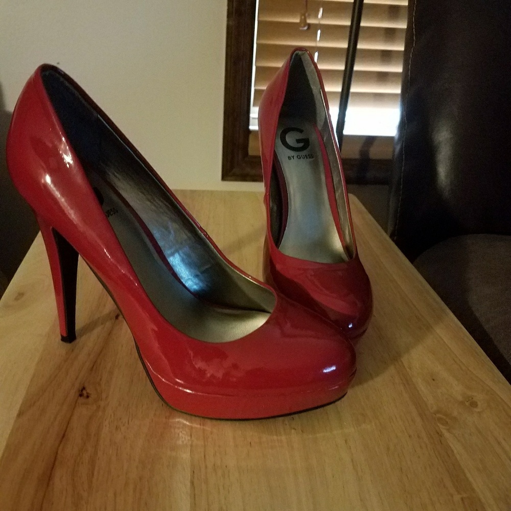 Guess Red high heels